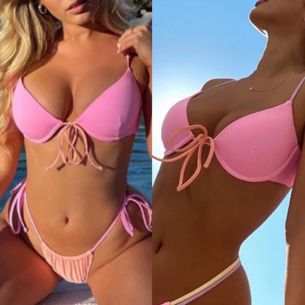 White Fox Swim XS Stand Out Bikini Top
